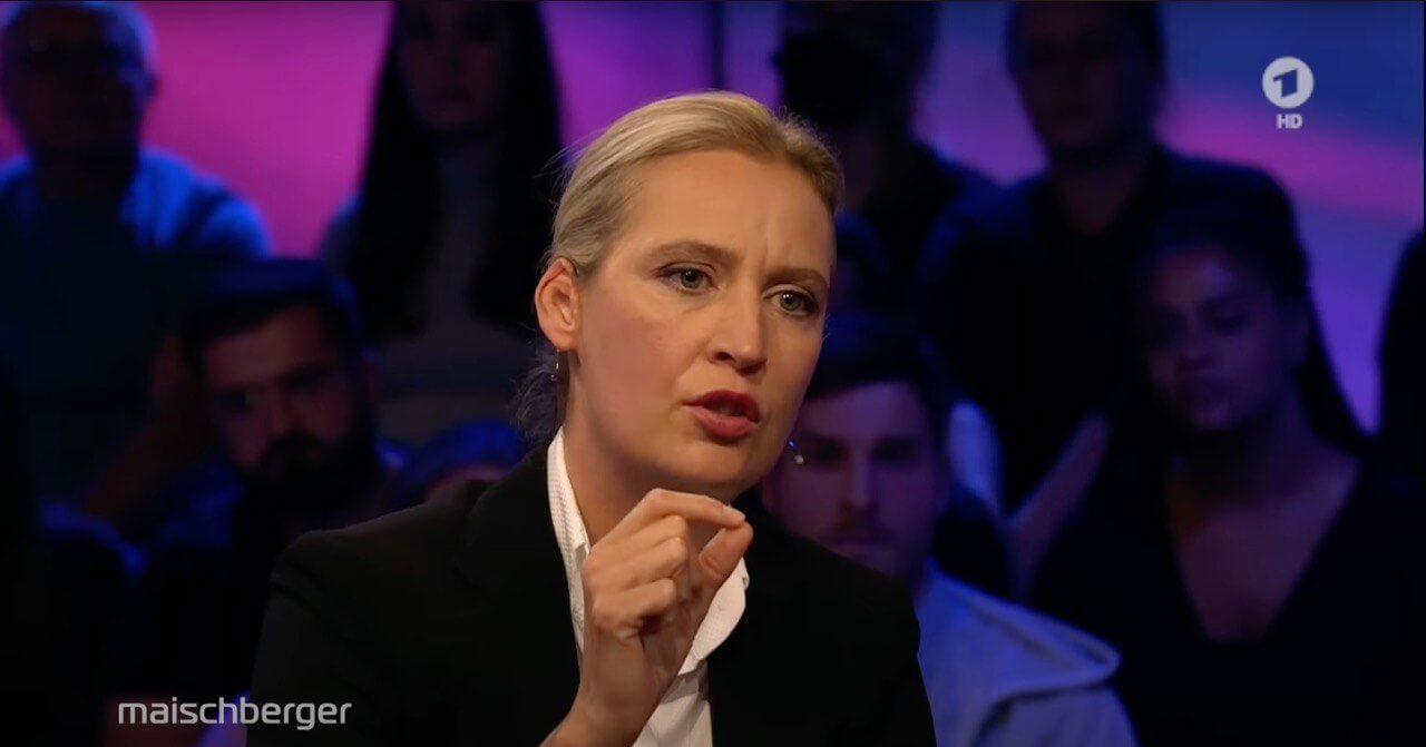 Boris Pistorius und Alice Weidel bei Maischberger zur Rentendebatte